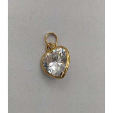 MEDALHA OURO AMARELO 19K