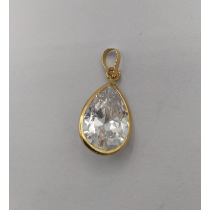 MEDALHA OURO AMARELO 19K