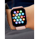 RELÓGIO ROSA RETANGULAR MAREA SMART