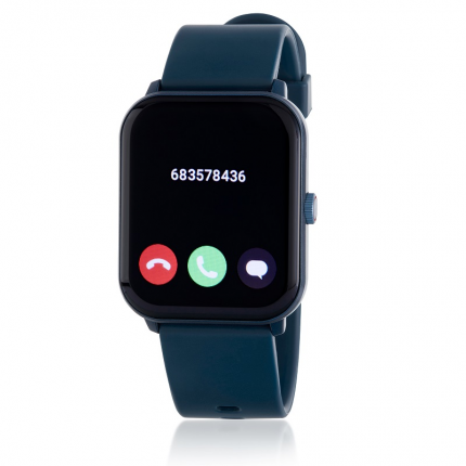 Relógio Azul Retangular Marea Smart