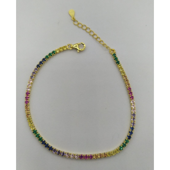 PULSEIRA PRATA RODEADA OU DOURADA PULSEIRA PRATA RODEADA OU DOURADA