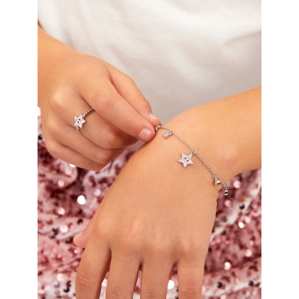 Pulseira Prata Rodeada Marea 