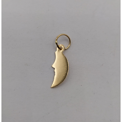 MEDALHA OURO AMARELO 19K