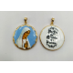 MEDALHA OURO AMARELO 19K