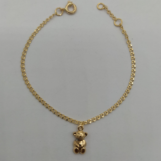 PULSEIRA OURO AMARELO 19K CRIANÇA PULSEIRA OURO AMARELO 19K CRIANÇA