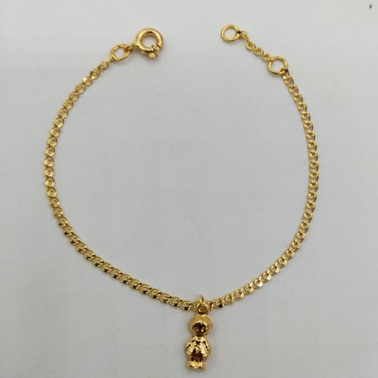 PULSEIRA OURO AMARELO 19K CRIANÇA PULSEIRA OURO AMARELO 19K CRIANÇA