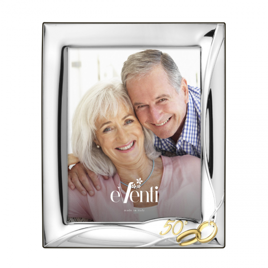 MOLDURA PRATA BILAMINADA