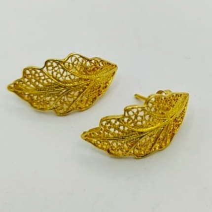 Brincos Prata Dourada