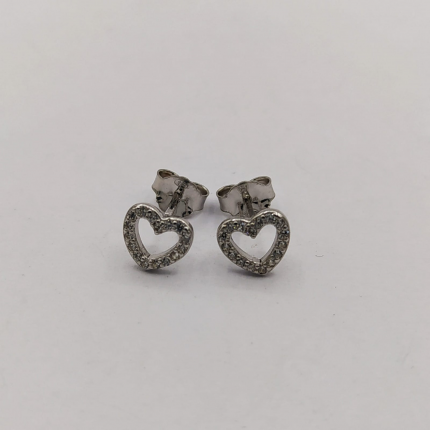 BRINCOS PRATA RODEADA