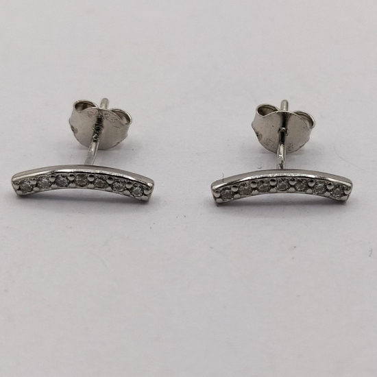 BRINCOS PRATA RODEADA BRINCOS PRATA RODEADA