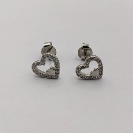 BRINCOS PRATA RODEADA