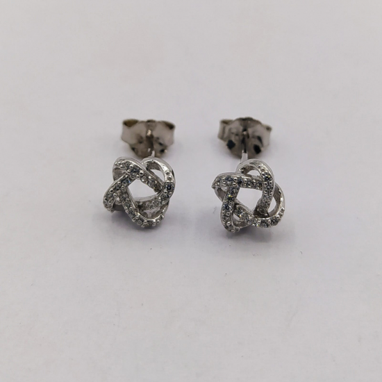 BRINCOS PRATA RODEADA BRINCOS PRATA RODEADA