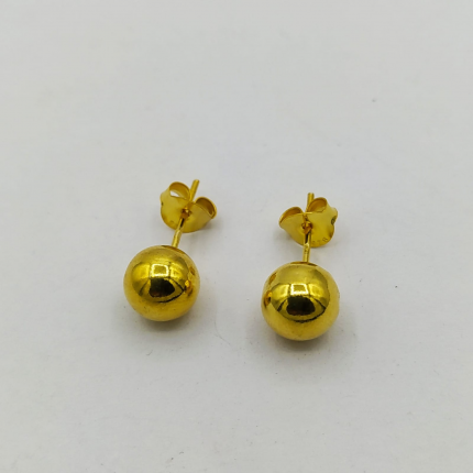 Brincos Prata Dourada