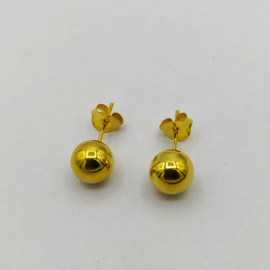 BRINCOS PRATA DOURADA