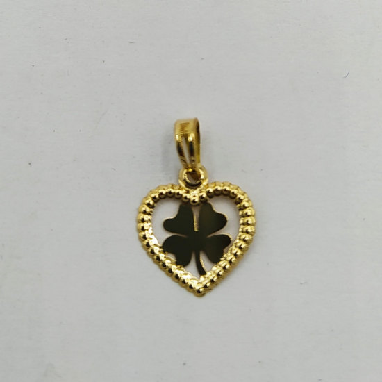 MEDALHA OURO AMARELO 19K