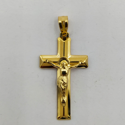 CRUZ OURO AMARELO 19K