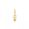 CRUCIFIXO OURO AMARELO 19K