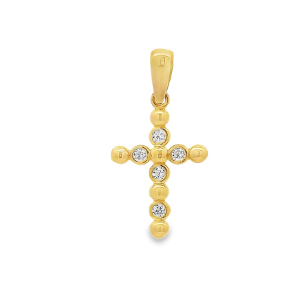CRUZ OURO AMARELO 19K