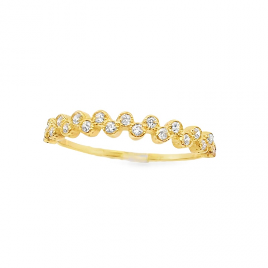 ANEL OURO AMARELO 19K