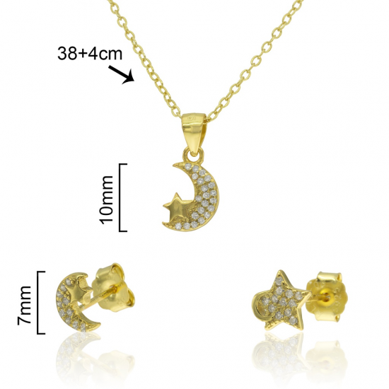 CONJUNTO PRATA DOURADA CONJUNTO PRATA DOURADA