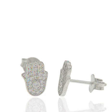 Brincos Prata Rodeada Brincos Prata Rodeada