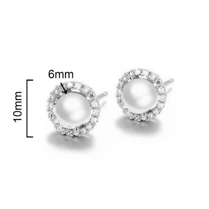 BRINCOS PRATA DOURADA