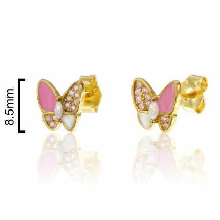 BRINCOS PRATA DOURADA