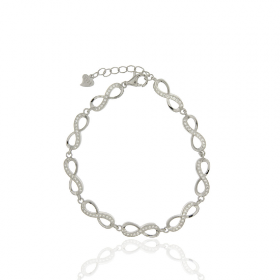 PULSEIRA PRATA RODEADA PULSEIRA PRATA RODEADA