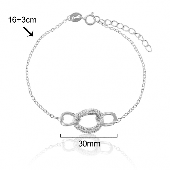 PULSEIRA PRATA RODEADA PULSEIRA PRATA RODEADA