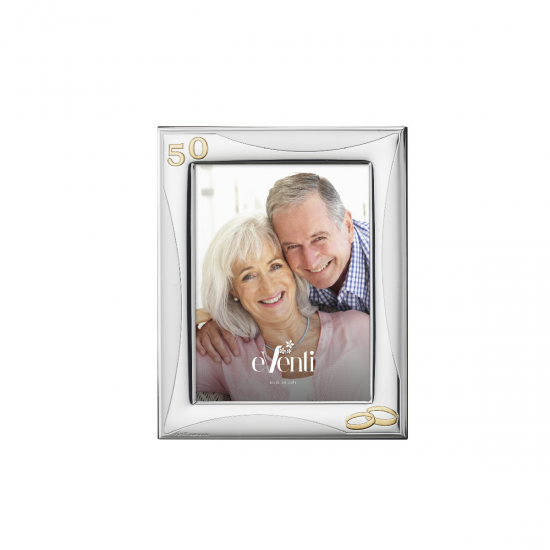 MOLDURA PRATA BILAMINADA