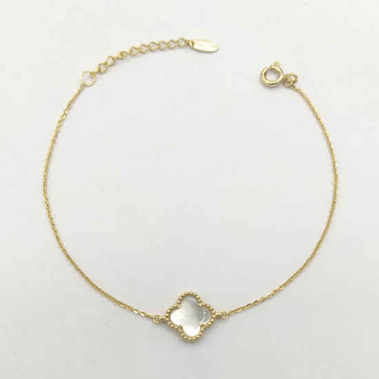 PULSEIRA PRATA DOURADA