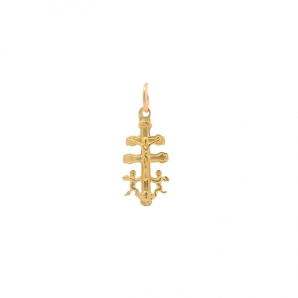 CRUZ OURO AMARELO 19K