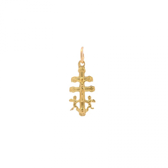 CRUZ OURO AMARELO 19K