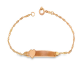 PULSEIRA CRIANÇA OURO AMARELO 9K PULSEIRA CRIANÇA OURO AMARELO 9K