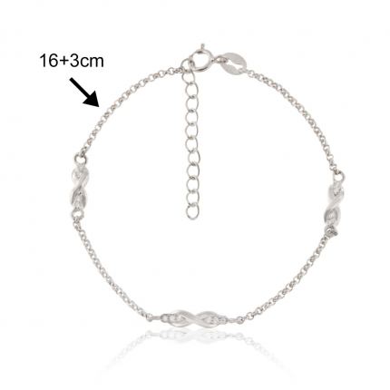 PULSEIRA PRATA RODEADA