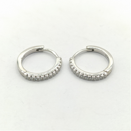 ARGOLA PRATA RODEADA