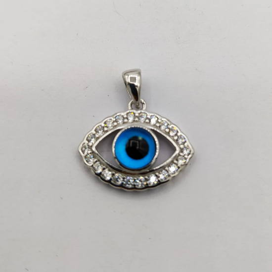 MEDALHA PRATA RODEADA