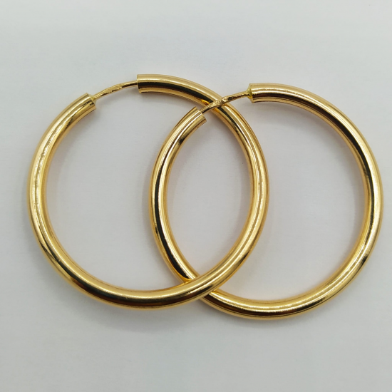 Argolas Ouro Amarelo 19k Argolas Ouro Amarelo 19k