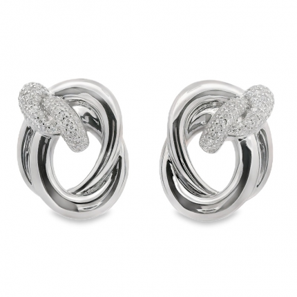 BRINCOS PRATA RODEADA BRINCOS PRATA RODEADA