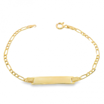 PULSEIRA PRATA DOURADA