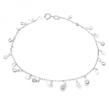 PULSEIRA PRATA RODEADA PULSEIRA PRATA RODEADA