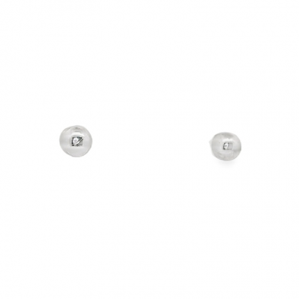 BRINCOS PRATA RODEADA