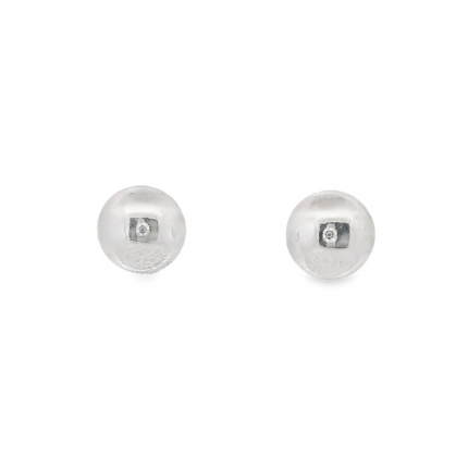 BRINCOS PRATA RODEADA