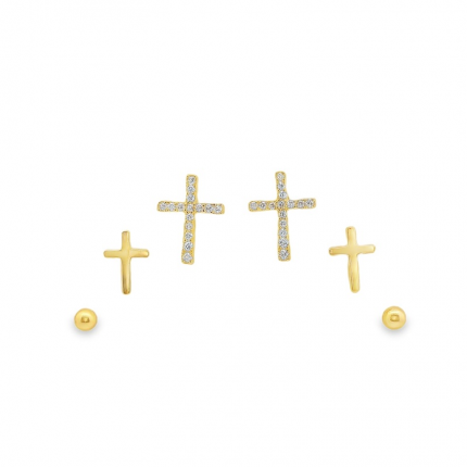 BRINCOS PRATA RODEADA