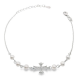 PULSEIRA DE PRATA DOURADA OU RODEADA