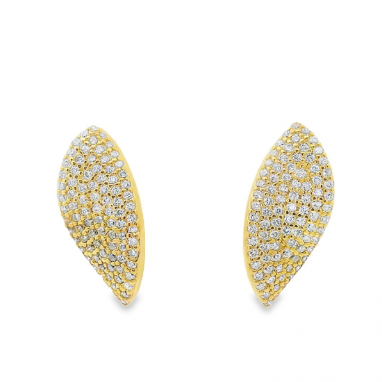 BRINCOS DE PRATA DOURADA