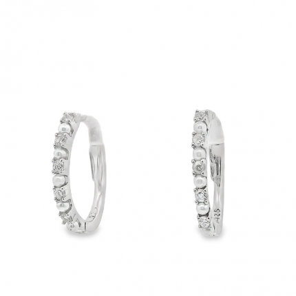 ARGOLAS EM PRATA DOURADA OU RODEADA