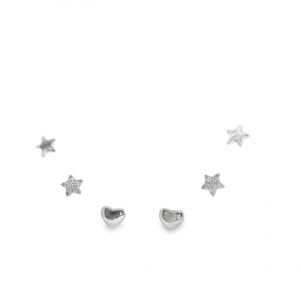 BRINCOS PRATA RODEADA