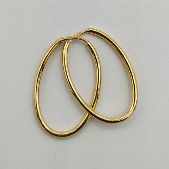 ARGOLAS OURO AMARELO 9K