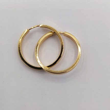 ARGOLAS OURO AMARELO 9K